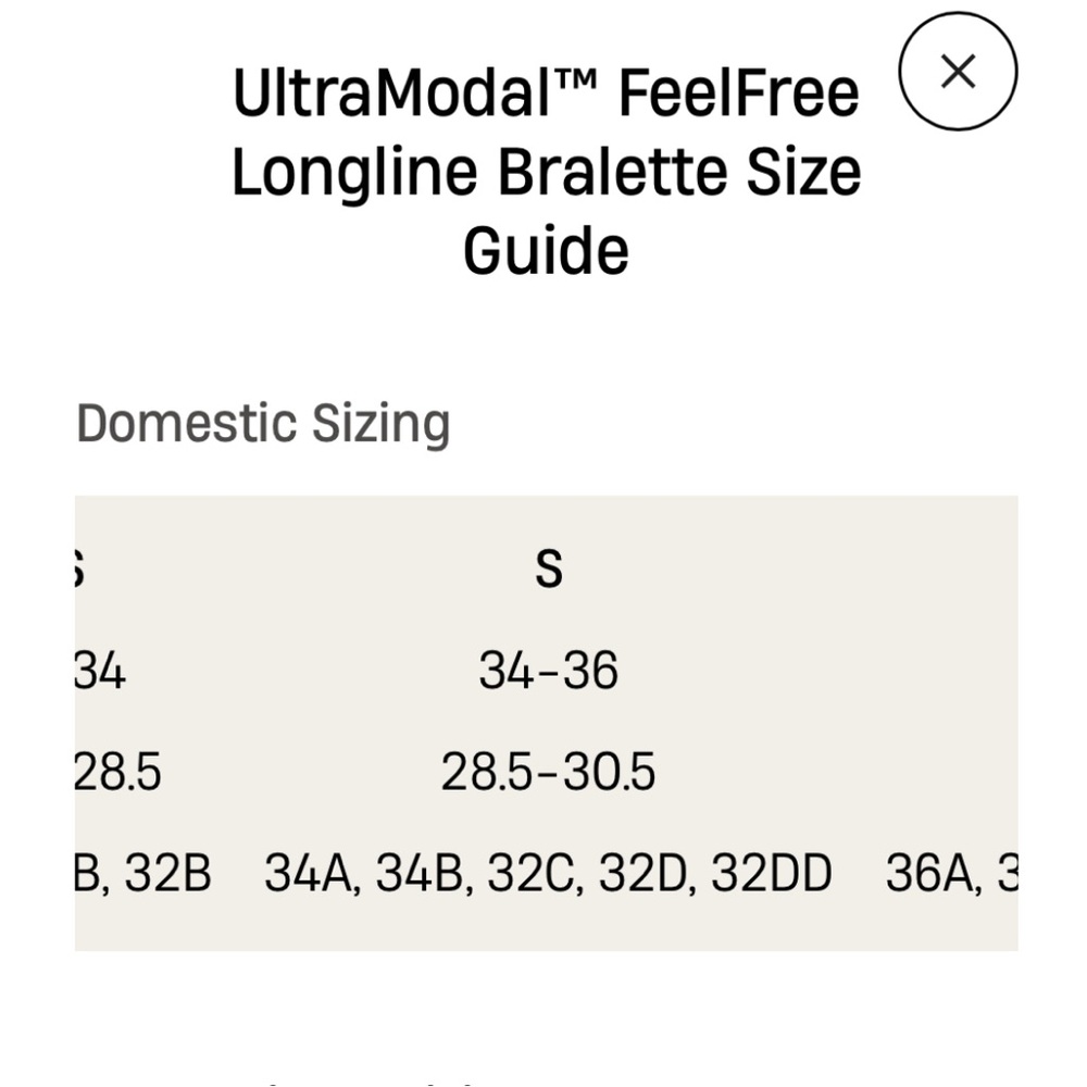 MeUndies UltraModal™ FeelFree Longline Bralette Anchors Away. Size S. - Picture 7 of 7
